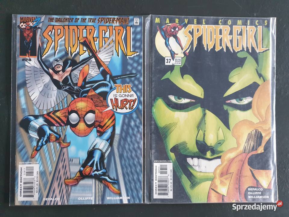 SpiderGirl SpiderWoman 10 oryginalnych komiksów Gdynia