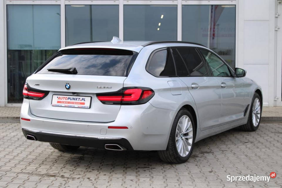 BMW SERIA 5 2020r Radar Kamera 360 AC 4 strefy 108923km Gdańsk