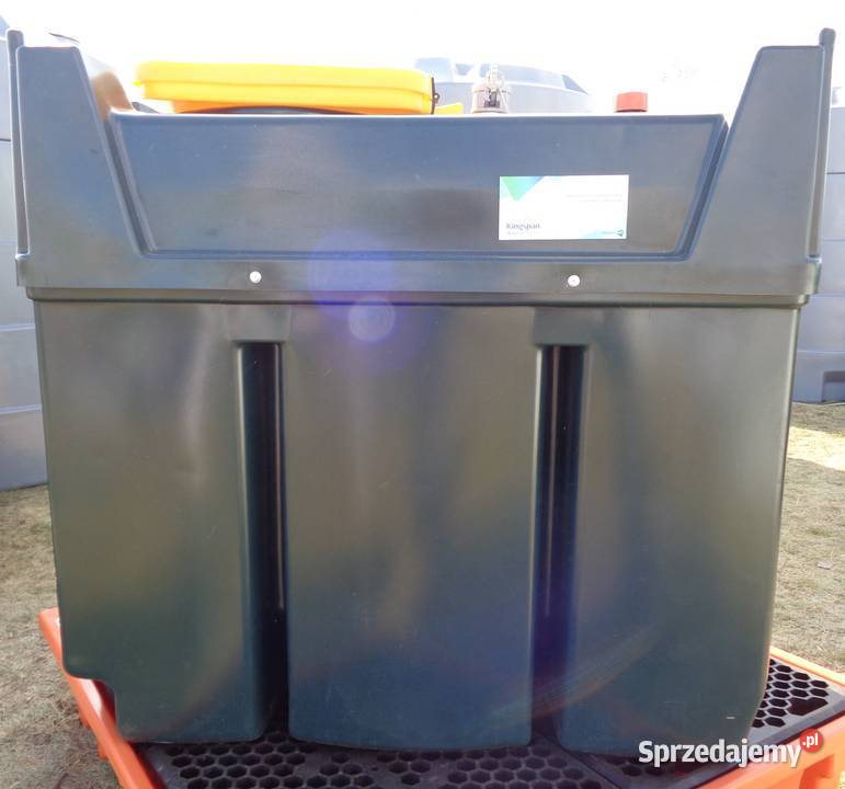 Dwupłaszczowy zbiornik na zużyty olej 600l Z Zielona Góra