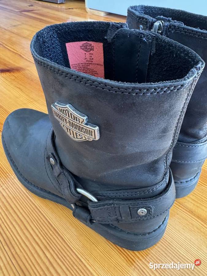Scout Buty motocyklowe Kolor czarny Harley Warszawa sprzedam