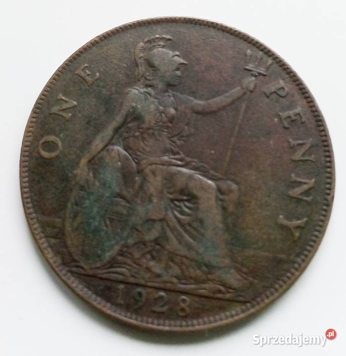 WIELKA BRYTANIAONE PENNY1928 r sprzedam