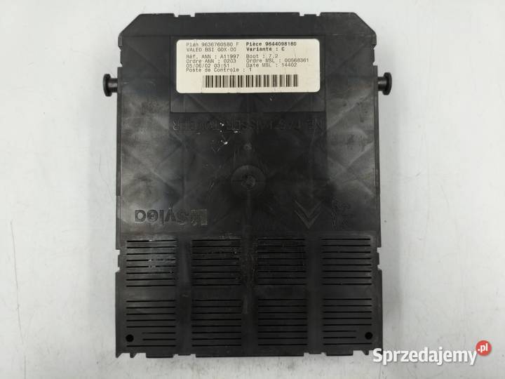 Sterownik Silnika Peugeot 307 14 HDI 9647785880 Wyszków