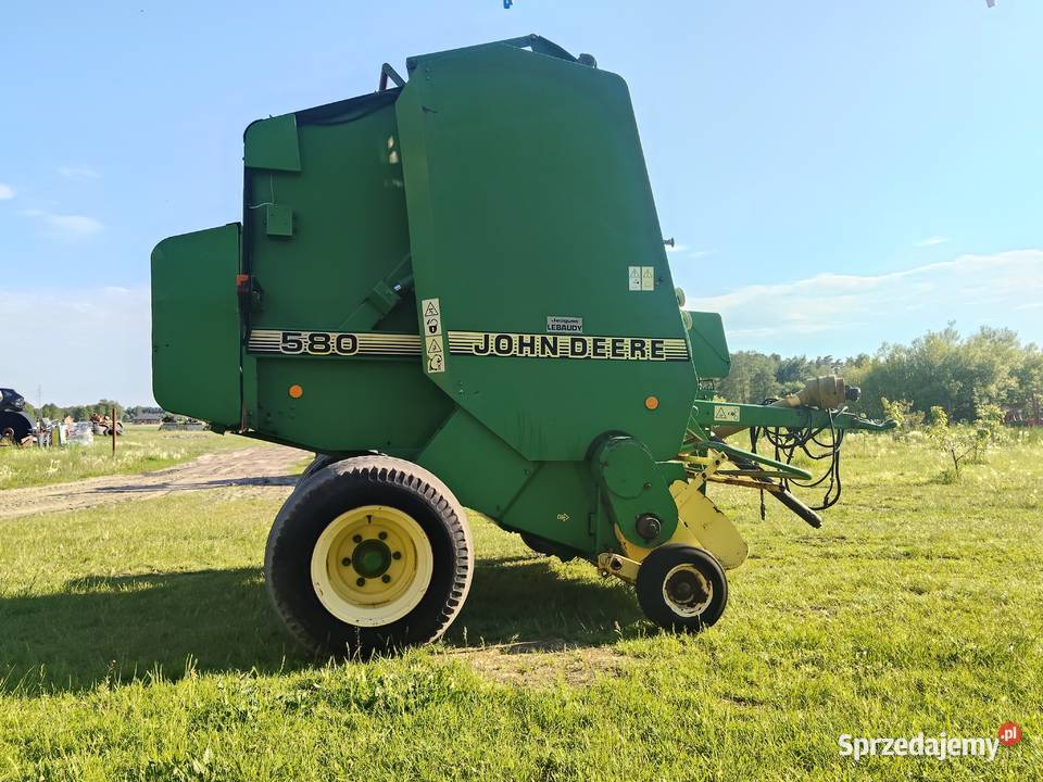 Prasa JOHN DEERE 580 SIATKA ROTOR NOZE John Deere Albertów sprzedam