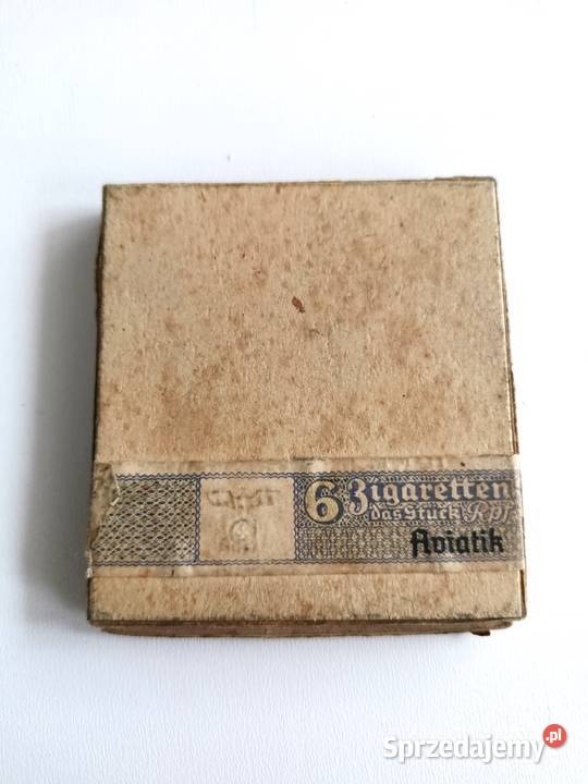 Opakowanie papierosach kasyno II WŚ Birofilistyka łódzkie Łódź