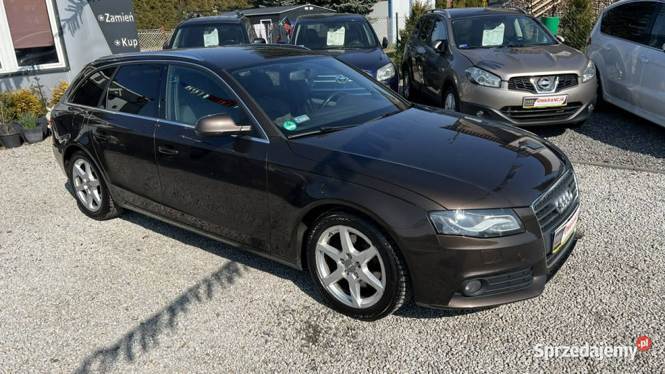 Audi A4 18Benz Duża Navi Ledy Gwarancja Automix regulowane zawieszenie