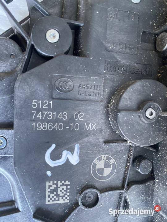 Zamek drzwi lewy przód BMW X6 F16 4Pin Jasienica