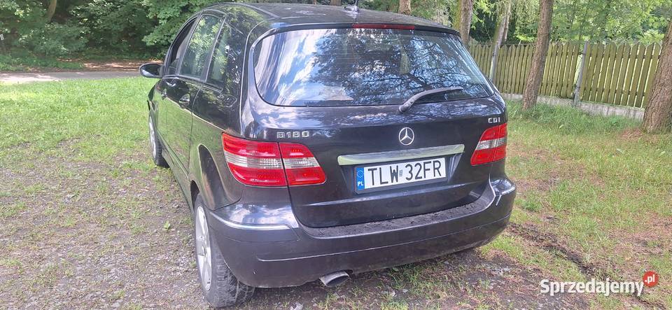 Mercedes B klasa 20d automat 07r ZAMIANA
