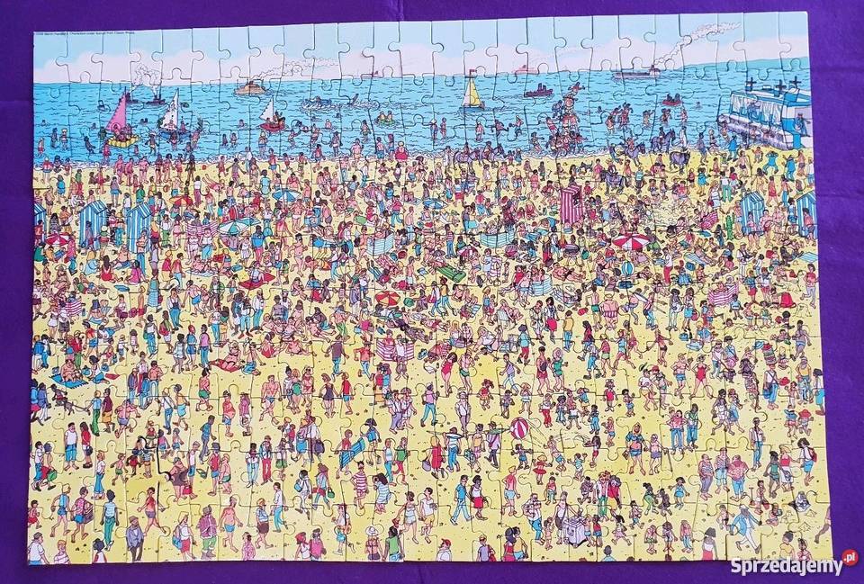 Paul Lamond Wheres Wally Puzzle On The Beach Zamość