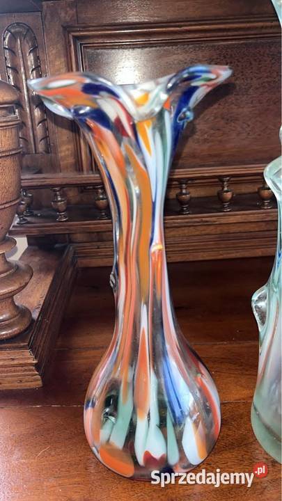 Wazon szklany Sękacz Czasy Prl Gdańsk sprzedam