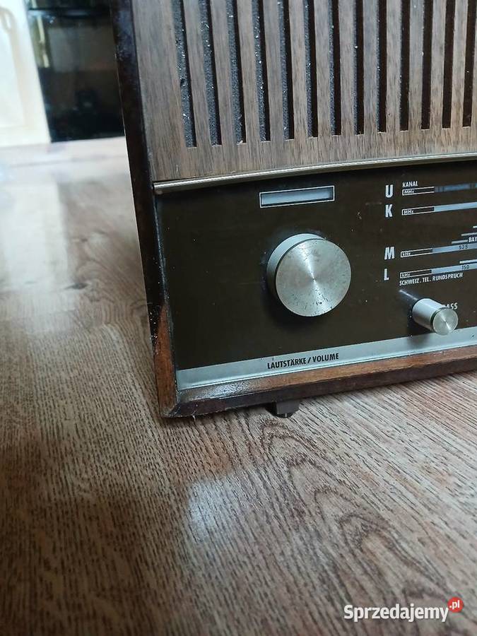 Radio lampowe firmy Loewe Opta z 60 lat Kraków