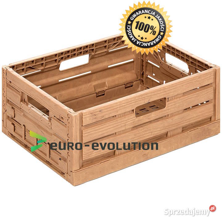 Skrzynka składana drewnopodobna plastikowa podkarpackie Rzeszów