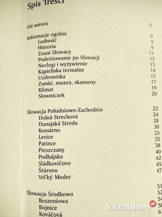 Słowacja kąpieliska termalne książki Bródno mazowieckie Warszawa