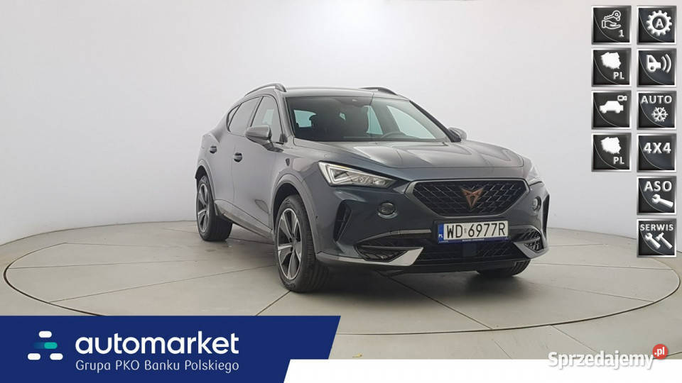 Cupra Formentor 20 TSI 4Drive DSG Z Polskiego isofix