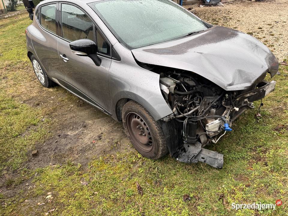 Renault Clio IV 09 09 T benzyna 2014r uszkodzony