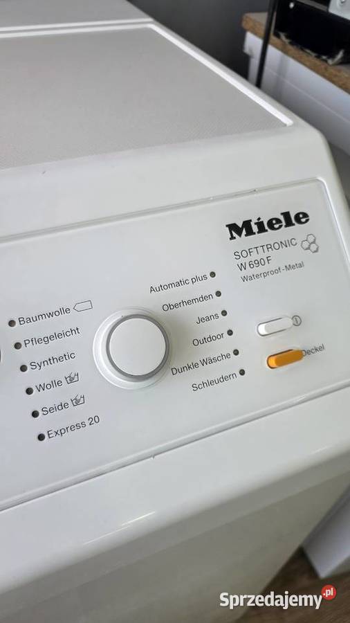 Pralka Miele W 690 F WPM ładowana góry 6 1600 Wrocław