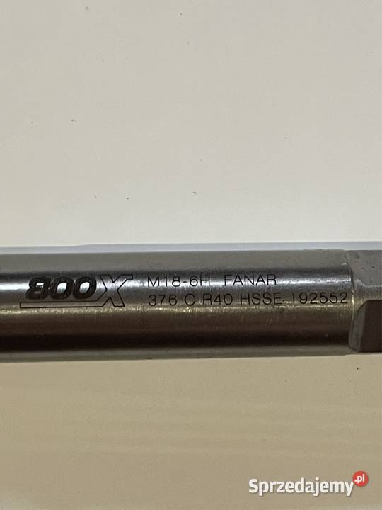 Gwintownik M118 6H 376 C R40 SE TN 800X Biznes i Przemysł Czarnożyły