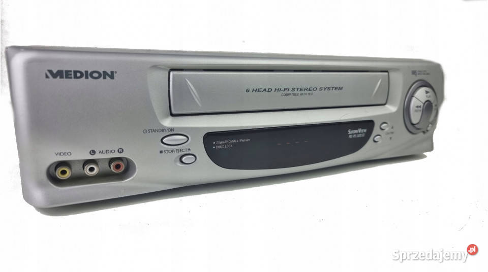 Medion Video i DVD 6 głowic MD 2845 MD2845 Międzychód