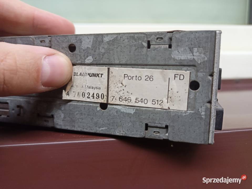 Radio Blaupunkt Porto 26 BMW Opel VW Audi Sieradz
