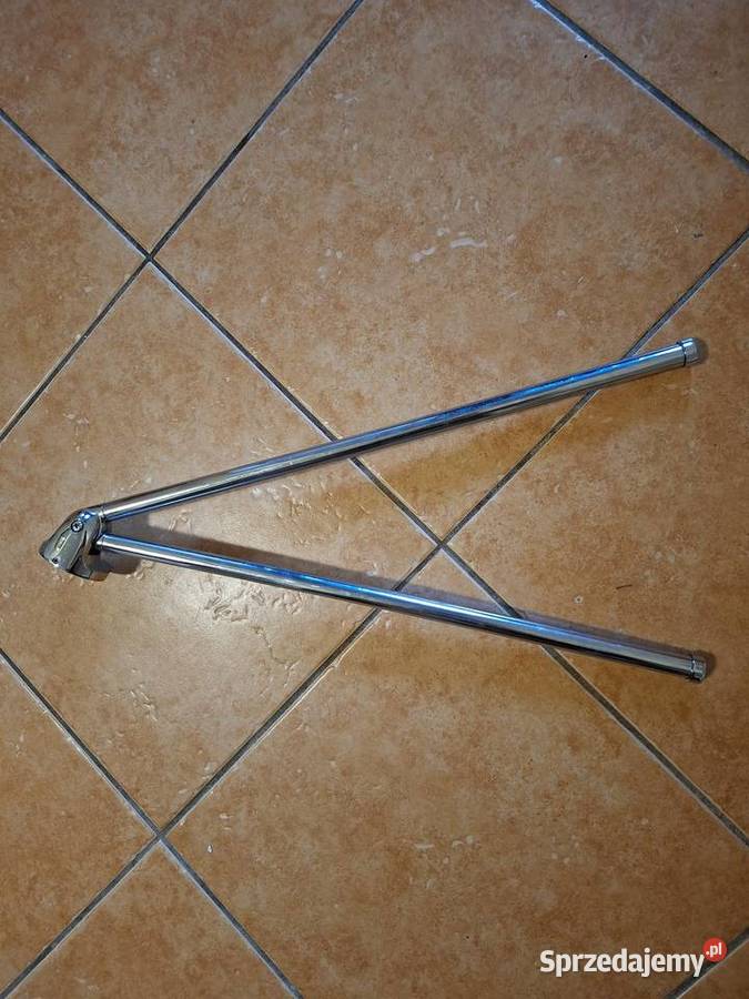 Uchwyt obrotowy na ręczniki chrom
