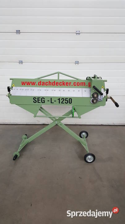 Zaginarka segmentowa SEGL 125015 mm Dachdecker kujawsko-pomorskie Ciechocinek