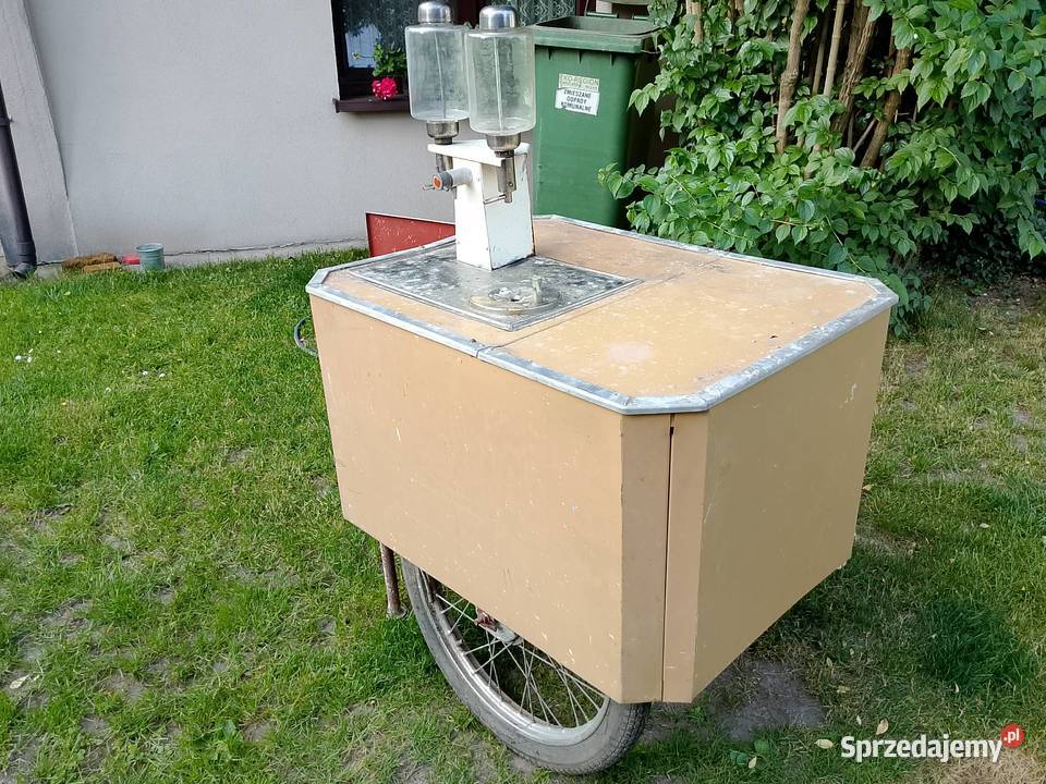Saturator wózkowy sprzedam PRL woda sodowa 1982 Pajęczno