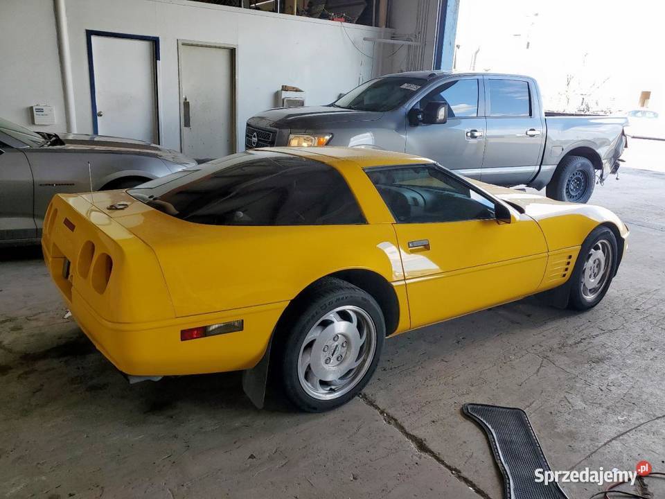 CHEVROLET CORVETTE 1993 Competition Yellow benzyna Warszawa