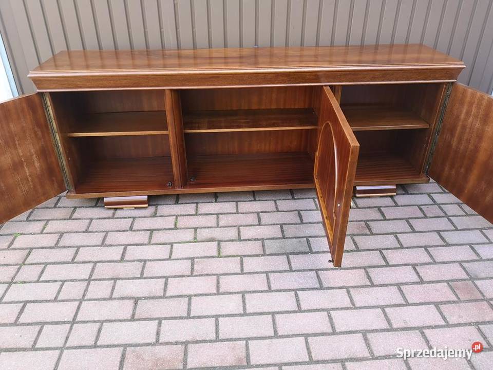 Komoda ARTDECO Niska Orzech RTV Solidna 186