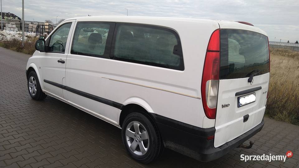 mercedes vito 2007r 22 cdi 6 osobowy long długi zachodniopomorskie Szczecin