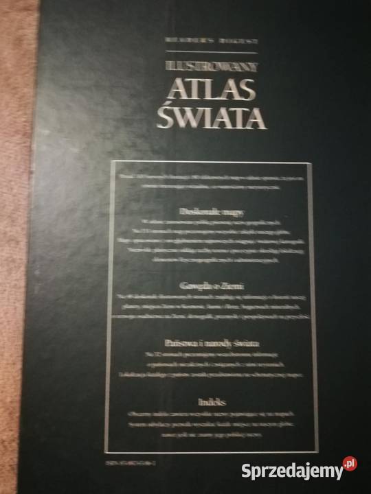 Ilustrowany Atlas PolskiIlustrowany Atlas Świata atlas Zielonki sprzedam