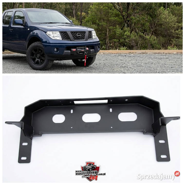 Płyta Montażowa Wyciągarki Nissan Navara D40 Pasłęk