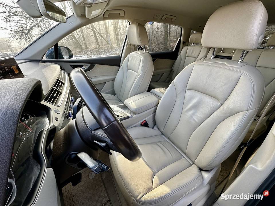 Audi Q7 felgi SQ7 20 jasne skóry radar 2x opony system Start-Stop Wrocław