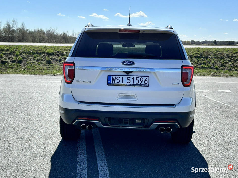 Ford Explorer 4x4 PLATINIUM 7 osobowy IV Explorer Siedlce sprzedam