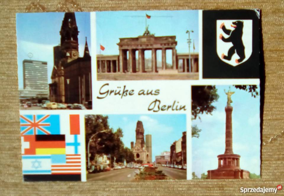 BERLIN M IN POMNIK SIEGESSAULE W PARKU Piszczac sprzedam