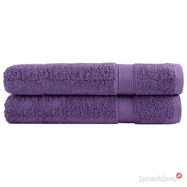 Ręczniki premium SOLUND 2 fioletowe 80x200 600 g