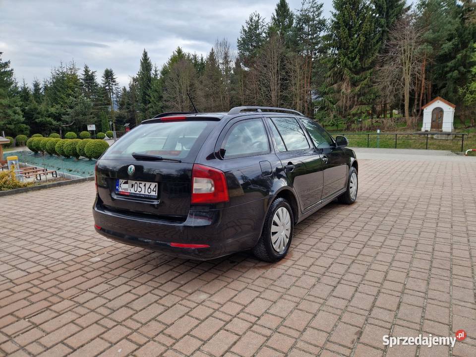 Skoda Octavia II Lift Klimatyzacja Salon czarny małopolskie Ryglice