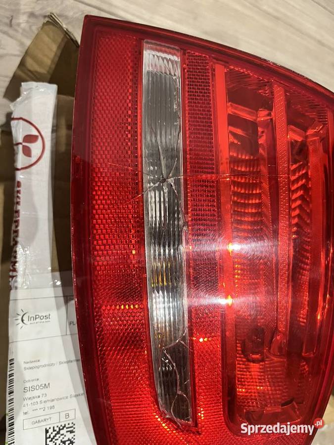 Klosze lampy tylnie Audi A4 B8 Avant kombi śląskie Siemianowice Śląskie