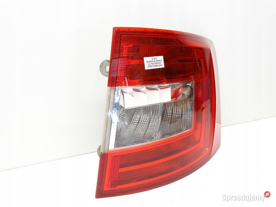 LAMPA PRAWY TYŁ PRAWA TYLNA SKODA OCTAVIA III 5E
