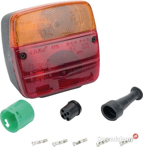 Lampa zespolona tylna lewa kwadratowa 12V Oświetlenie Kamionna