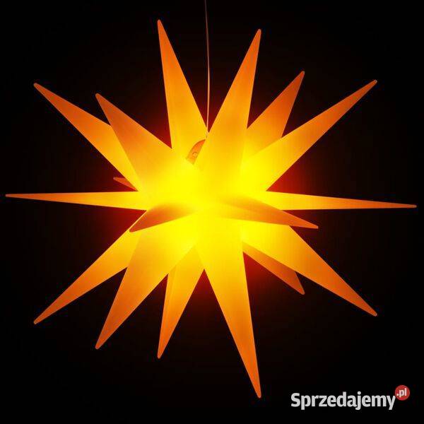 vidaXL Ozdoba świetlna z LED składana żółta 100 Dom i Ogród mazowieckie Warszawa