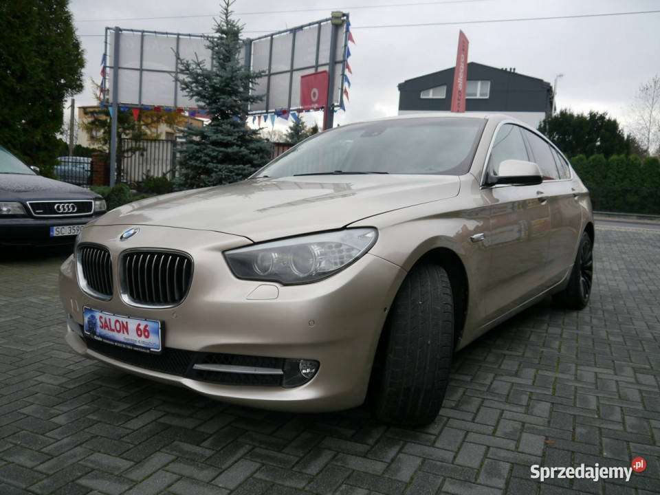 BMW 5GT 30d Stan b Xenon Skóra Navi z Niemiec złoty śląskie Częstochowa