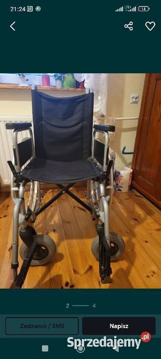 Wózek inwalidzki medyczny świetny stan sprzedaż wynajem