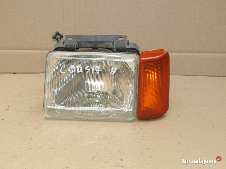 LAMPA PRZEDNIA LEWAPRAWA OPEL CORSA A 1988r osobowe
