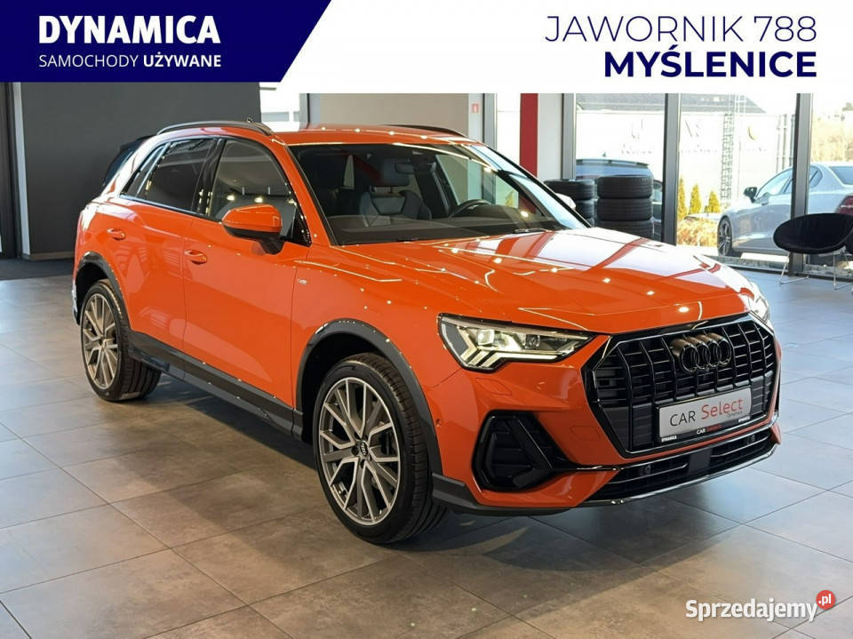 Audi Q3 VAT 23 45TFSI e 245 Stronic 2021 r HAK Myślenice