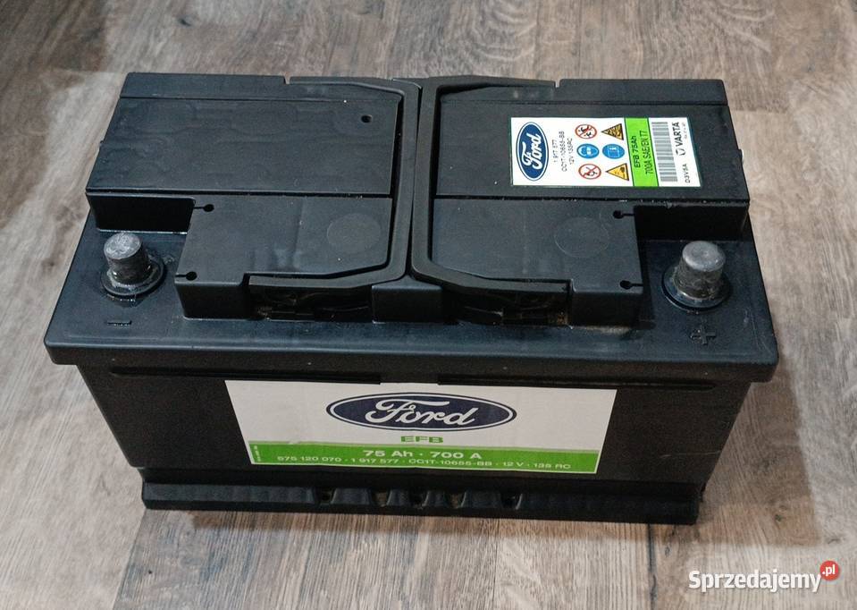 Oryginalny akumulator Ford Varta EFB 75Ah 700A Akumulatory kujawsko-pomorskie Włocławek