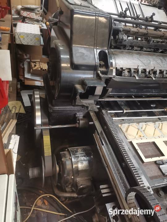 Heidelberg oryginał termodruk i sztancowanie Poznań sprzedam
