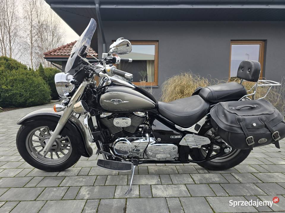 Suzuki VL800 Zadbany Gmole Sakwy Szyba łódzkie sprzedam