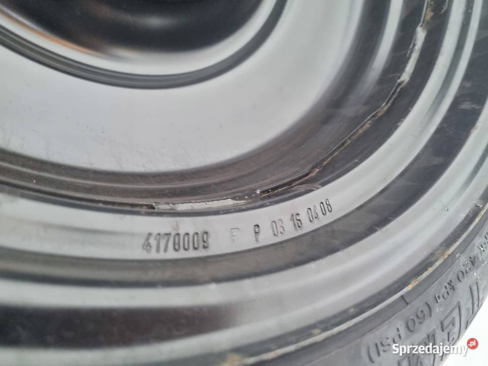 KOŁO DOJAZDOWE Toyota Auris Corolla Avenis 12570 Chełm