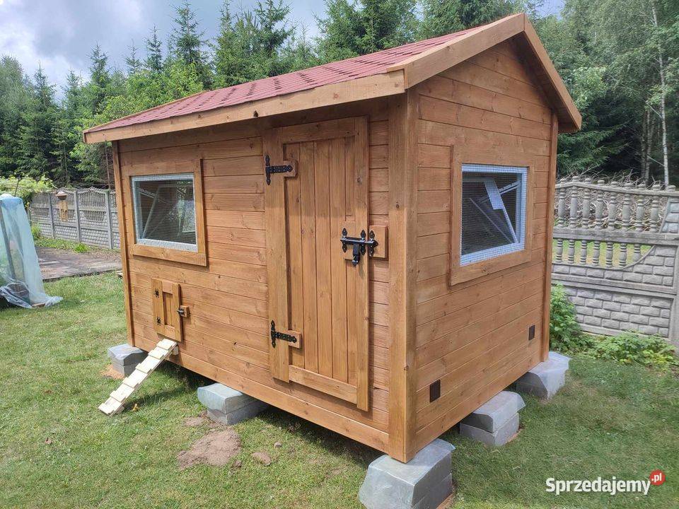 KURNIK kur 200x300x240h z ocieploną podłogą Sochaczew