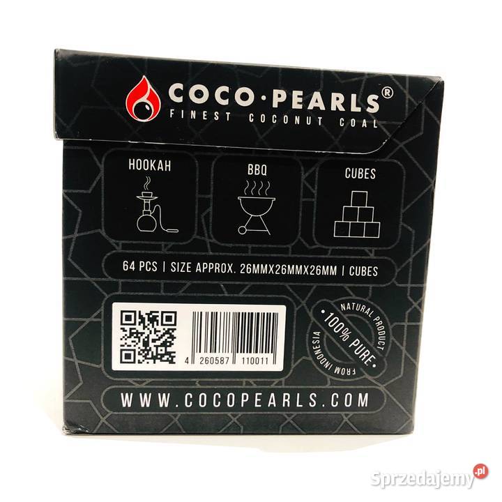COCO PEARLS Węgiel do Fajki Wodnej Shisha 1 BOX łódzkie Łódź