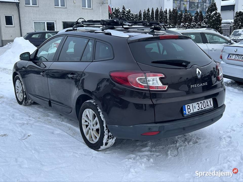 RENAULT MEGANE 15DCI LIMITED Klimatronik Zamiana Rok produkcji 2015 podlaskie